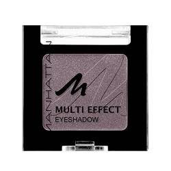 Manhattan Multi Effect Eyeshadow – Brauner, schimmernder Lidschatten in handlicher Dose, farbintensiv und langanhaltend – Farbe Choc Choc Kiss 96Q – 1 x 2g von Manhattan