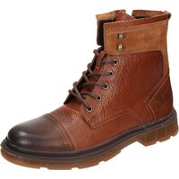 Manitu Stiefel Schnürstiefelette aus Veloursleder von Manitu