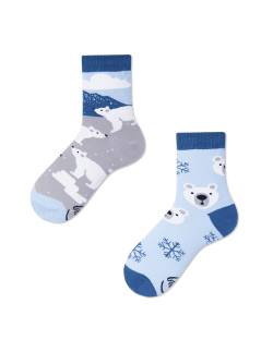 Eisbären Kindersocken - Polar Bear Kids von Many Mornings