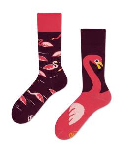 Flamingosocken - Pink Flamingo von Many Mornings