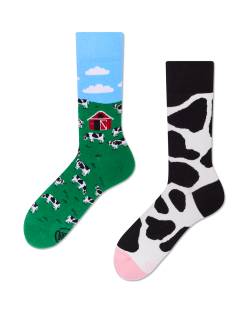 Kuh Socken - Holy Cow von Many Mornings