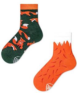 Many Mornings Socken Kinder - The Red Fox Kids (27-30) von Many Mornings