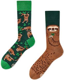 Many Mornings Socken unisex SLOTH LIFE Faultier (35-38) von Many Mornings