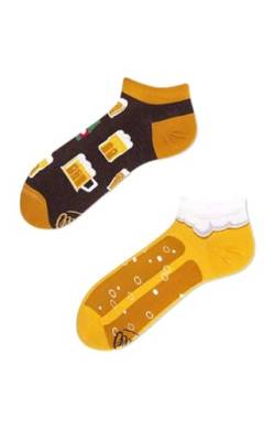 Many Mornings Unisex Craft Beer Low Mismatched Socken, Multi-Color, 43-46 von Many Mornings