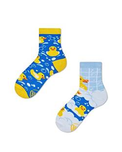 Many Mornings Unisex Kinder Bath Ducks Kids Mismatched Socken, Multi-Color, 27-30 von Many Mornings