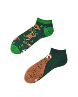 Many Mornings unisex Knöchelsocken Sloth Life Low (43-46) von Many Mornings