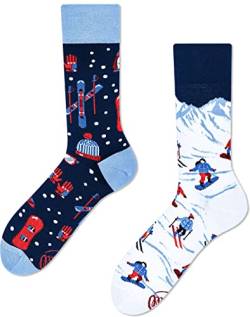 Many Mornings unisex Socken Ice Alpine Ski Dream (39-42) von Many Mornings