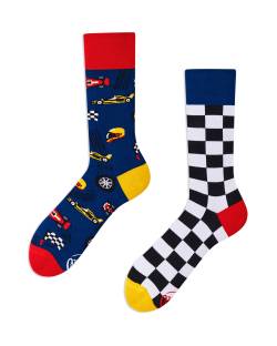 Rennfahrersocken - Formula Racing von Many Mornings