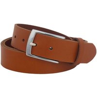 Manza Ledergürtel Gürtel Ledergürtel 3,5cm breit Echt Leder Jeansgürtel Unisex Lederriemen aus einem Stück! Kein verklebtes oder vernähtes Leder von Manza