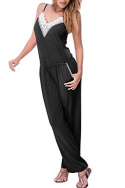Mapale Damen Cover-up & Beach Dress Strandkleid, Schwarz (Black 001), (Herstellergröße: Large) von Mapale