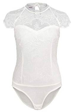 MarJo - Damen Trachten Body Bluse, Nordika-Dali Body (971900-020037), GröÃŸe:42, Farbe:Off White (3497) von MarJo