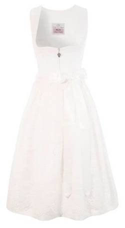 MarJo Dirndl midi 65 cm Jasmin Off White, Gr. 40 von MarJo