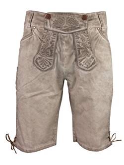 MarJo Herren Kniebundhose Nelio oilwashed (46, beige oilwashed) von MarJo