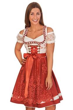 MarJo Trachten Mididirndl 2tlg. - BERNISA - Creme, Größe 32 von MarJo