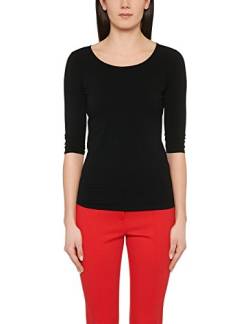 Marc Cain Essentials Damen T-Shirt +E4812J03, Schwarz (Black 900), 42 (5) von Marc Cain Essentials