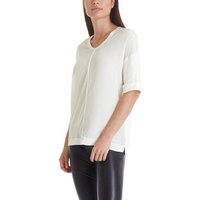 Marc Cain Langarmbluse "Collection Essential" Premium Damenmode Blusenshirt aus Material-Mix von Marc Cain