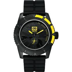 Marc Ecko Unisex Datum klassisch Quarz Uhr mit Silikon Armband E13541G1 von Marc Ecko