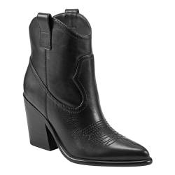 Marc Fisher LTD Damen Jalella Stiefelette, Schwarz 001, 42.5 EU von Marc Fisher LTD