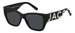 Marc Jacobs Unisex Marc 695/S 80s 55/16/145 Women's Sunglasses, 80S/2K Black White, 55 von Marc Jacobs