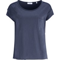 Marc O'Polo DENIM T-Shirt, Rundhals, Brusttasche, für Damen, blau, M von Marc O'Polo DENIM