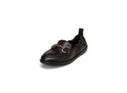 Loafer MARC O'POLO "mit Trensen-Schnalle" Gr. 42, schwarz Damen Schuhe Slip ons von Marc O'Polo
