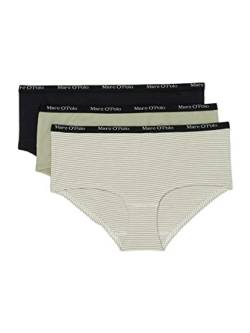 Marc O’Polo Body & Beach Damen Multipack W-Panty 3-Pack Hipster-Höschen, Mineral, Standard von Marc O'Polo
