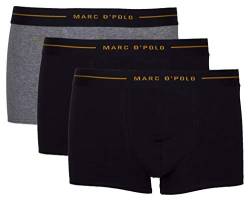 Marc O'Polo Body & Beach Herren Multipack M-Shorts 3-Pack Retroshorts, Grau (Grau-Mel. 202), XL von Marc O'Polo