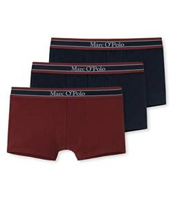 Marc O'Polo Body & Beach Herren Multipack M-Shorts 3-Pack Retroshorts, Rot (Dunkelrot), XL von Marc O'Polo