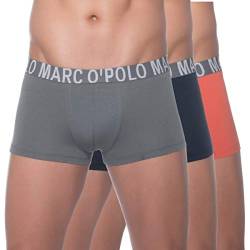 Marc O'Polo Body & Beach Herren Retroshorts Multipack M-Shorts 3-Pack, 3Er Pack, Grün (Khaki 701), X-Large (Herstellergröße Xl) von Marc O'Polo