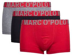 Marc O'Polo Body & Beach Herren Retroshorts Multipack M-Shorts 3-Pack, 3Er Pack (Rot 500), X-Large (Herstellergröße Xl) von Marc O'Polo