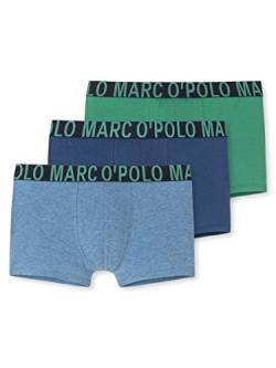 Marc O’Polo Body & Beach Herren Retroshorts Multipack M-Shorts 3-Pack, 3er Pack (grün 700), X-Large (Herstellergröße XL) von Marc O'Polo