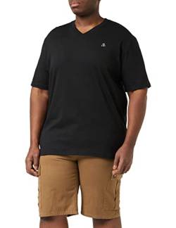 Marc O'Polo CASUAL T-Shirt – Herren Shirt – Regular T-Shirt mit Logo Print für Männer – V-Neck - Jersey - Größe: XS von Marc O'Polo