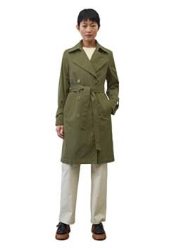 Marc O'Polo Damen 302025371043 Trenchcoat, 477-Wilde Olive, 32 von Marc O'Polo