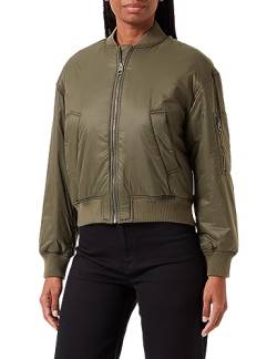 Marc O'Polo Damen 307085170133_454_38 WOVEN OUTDOOR JACKETS, olive crop, 38 EU von Marc O'Polo