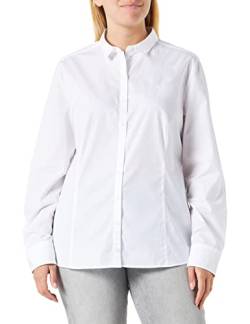 Marc O'Polo Damen Bluse, White, 38 von Marc O'Polo