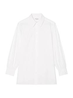 Marc O'Polo Damen Bluse weiß 40 von Marc O'Polo