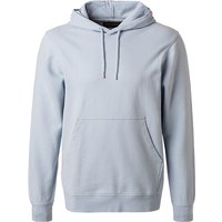 Marc O'Polo Herren Hoodie blau Baumwolle unifarben von Marc O'Polo