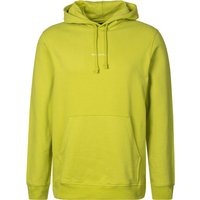 Marc O'Polo Herren Hoodie grün Baumwolle unifarben von Marc O'Polo