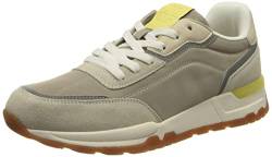 Marc O'Polo Herren Mod. Peter 6D Sneaker, taupe combi, 40 EU von Marc O'Polo