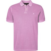 Marc O'Polo Herren Polo-Shirt violett Baumwoll-Piqué von Marc O'Polo