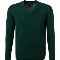 Marc O'Polo Herren Pullover grün Baumwolle unifarben von Marc O'Polo