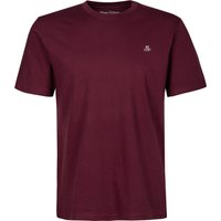 Marc O'Polo Herren T-Shirt rot Baumwolle von Marc O'Polo