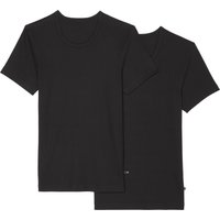 Marc O'Polo Iconic Rib Unterhemd, 2er-Pack, für Herren, schwarz, XXL von Marc O'Polo