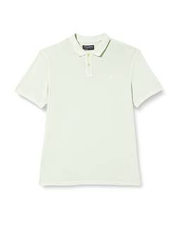 Marc O'Polo Men's 322226653000 Poloshirt, Short Sleeve, Rib Detail, green essence, M von Marc O'Polo