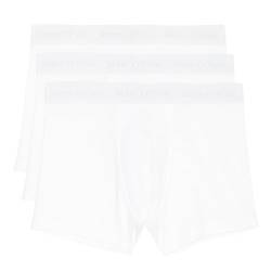 Marc O´Polo Men's Essentials 3-Pack Boxer Shorts, White, Medium von Marc O´Polo