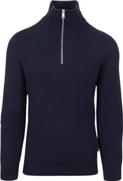 Marc O'Polo Troyer, with Zip and Racking, solid Dark Navy - XL von Marc O'Polo