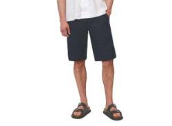 Shorts MARC O'POLO "aus reinem Leinen" Gr. 31, Normalgrößen, blau Herren Hosen Shorts von Marc O'Polo