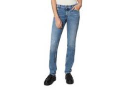Slim-fit-Jeans MARC O'POLO "aus Organic-Cotton-Stretch" Gr. 29 32, Länge 32, blau Damen Jeans Röhrenjeans von Marc O'Polo