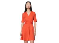 Sommerkleid MARC O'POLO "aus Viskose-Satin" Gr. 40, Normalgrößen, orange Damen Kleider Freizeitkleider von Marc O'Polo