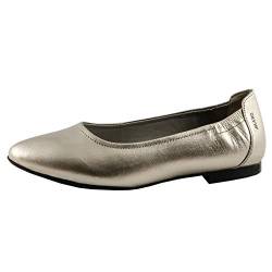 Marc Shoes Aurelia, Damen Geschlossene Ballerinas, Grau (Suede Speechio Champagner 00855), 37 EU (4 UK) von Marc Shoes